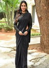 285 Black Stylish Fancy Party Wear Georgette Designer Saree Collection